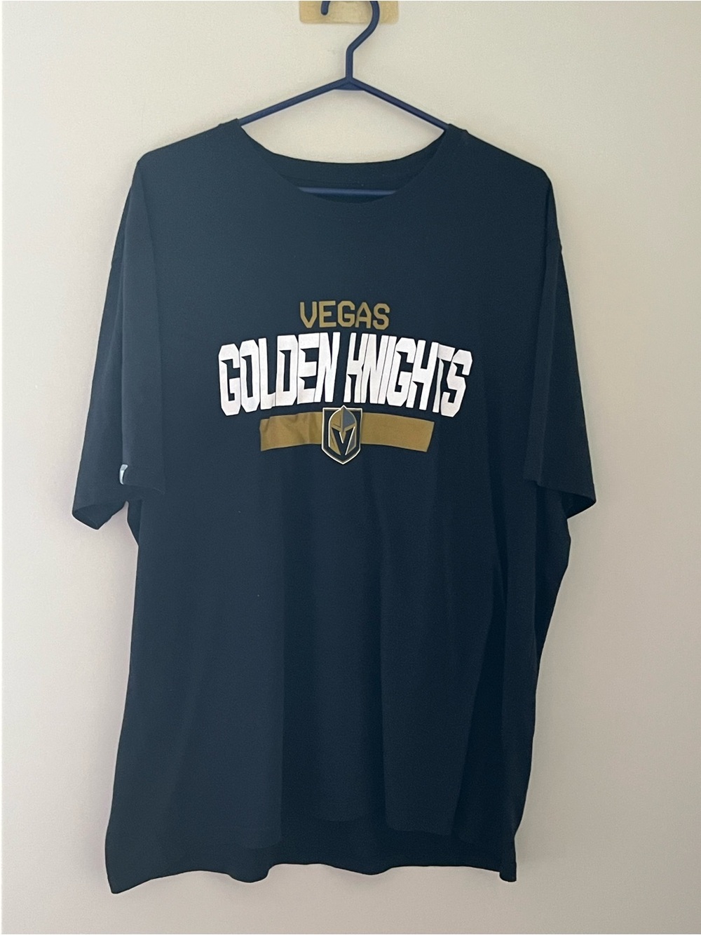 Vegas Golden Knights Jack Eichel #9 Graphic T Shirt XL Black NHL
